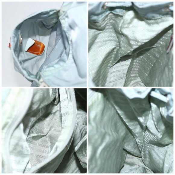 PRADA Backpack Nylon Light Blue - Picture 15 of 15